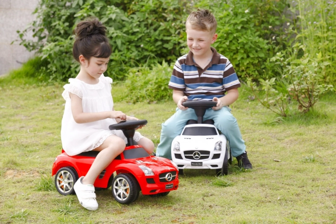 Trottinette Mercedes-Benz SLS AMG blanche