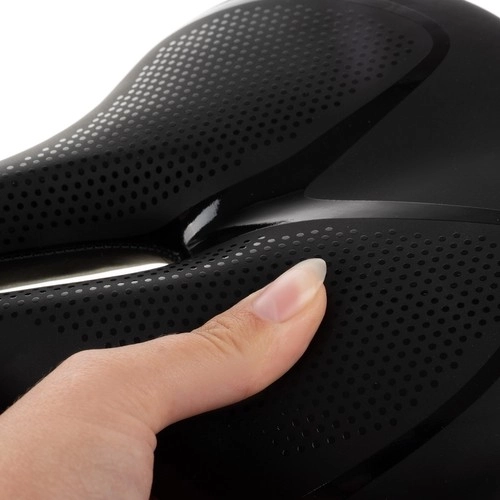 Selle de vélo étroite avec ventilation et feu arrière