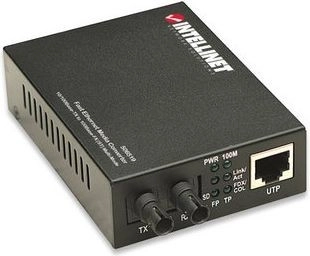Convertisseur 10/100Base-TX RJ45 vers 1000Base-FX (MM ST) 2 km 1310 nm