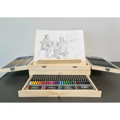 Ensemble de peinture dans une valise 83 pcs. Kruzzel 19179