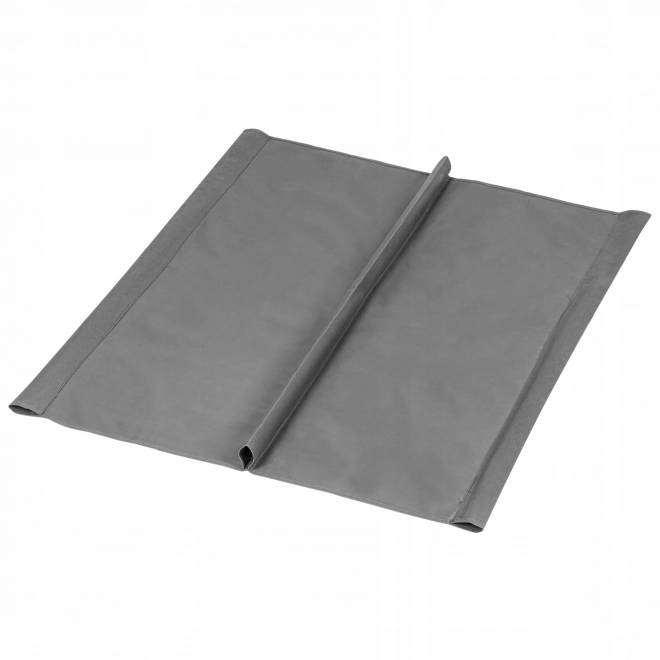 Balancelle de jardin 140 x 100 cm gris ModernHome