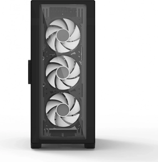 Débit d’air maximal avec panneau avant en mesh