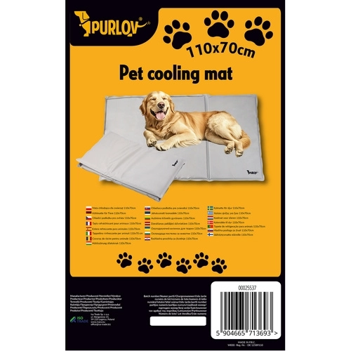 Tapis réfrigérant pour animaux Purlov XXL 110x70 cm