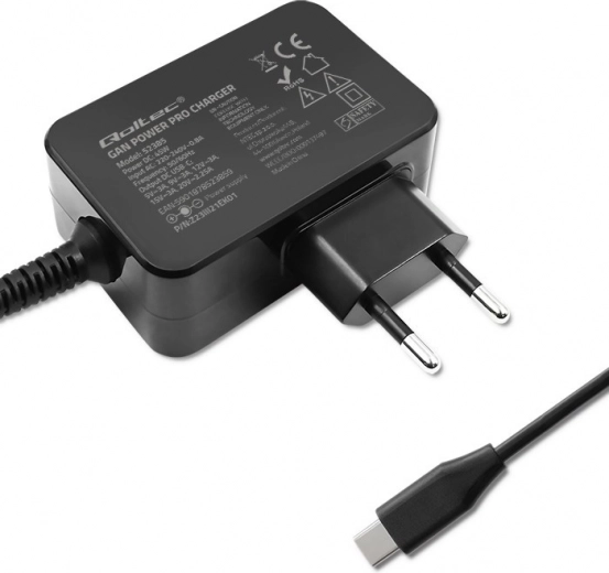 Charge rapide et efficace 45 W grâce au GaN