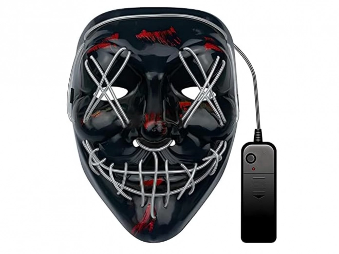 Masque LED lumineux fête de nettoyage