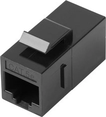 Keystone coupleur RJ45–RJ45 UTP cat. 5e pour boîte d’encastrement
