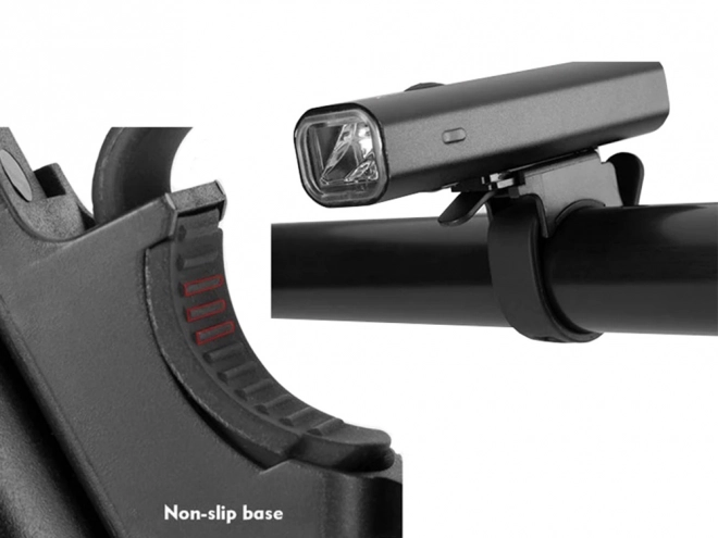 Lumière avant LED étanche pour vélo avec batterie rechargeable