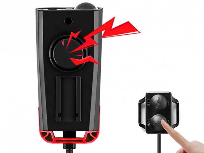 Lumière de sécurité pour vélo 3en1