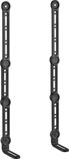 Montage variable au-dessus et au-dessous du téléviseur