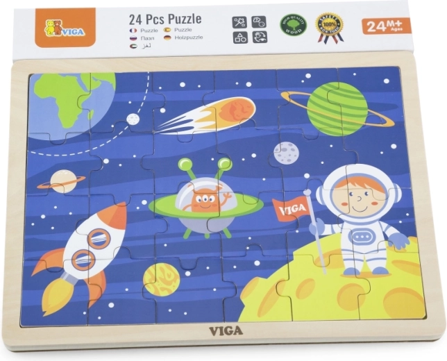 Plaque en bois avec cadre