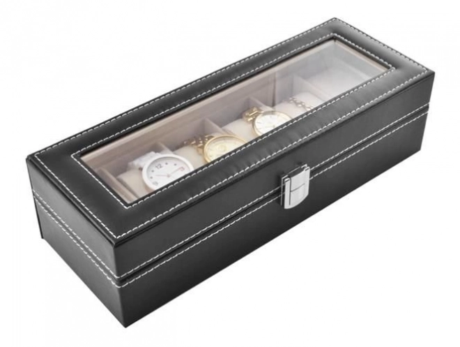 Organisateur de montres 6 compartiments