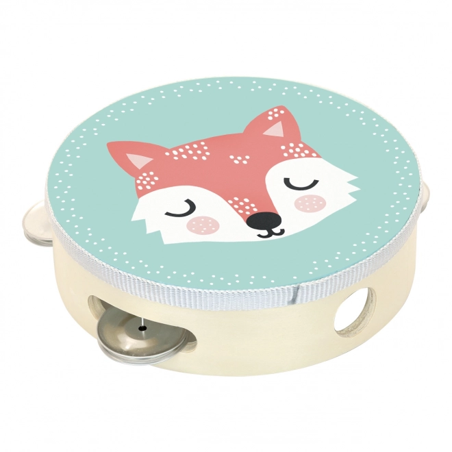 Tambourin en bois Vilac Renard par Michelle Carlslund