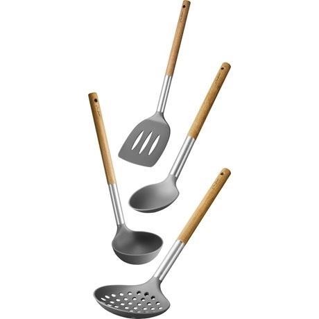Set d'ustensiles de cuisine en bois