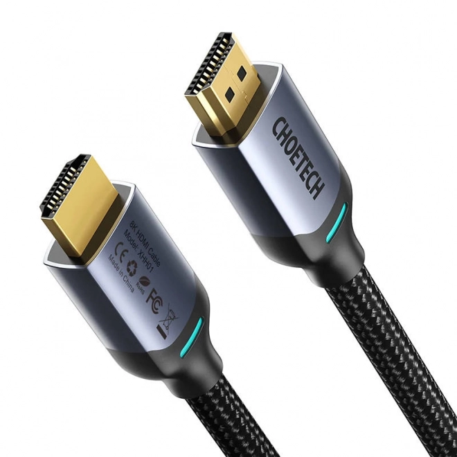 Câble HDMI Choetech avec support 8K, 2 m