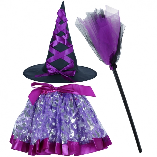 Costume de sorcière pour enfants - 3 pièces