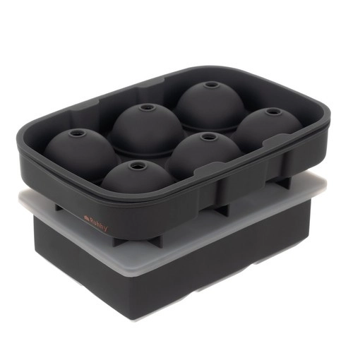 Moule en silicone pour glace 2-en-1 - cubes + boules Ruhhy 21270