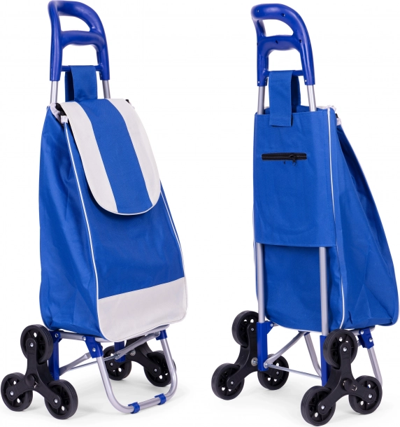 Chariot de courses 25 litres à 6 roues avec cadre métallique ModernHome