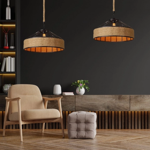 Éclairage ambiant chaleureux