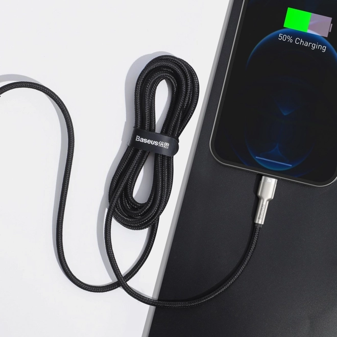 Baseus USB-C vers Lightning câble Cafule 20W, 2m noir