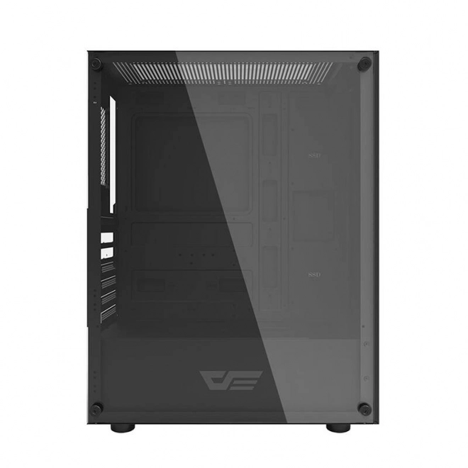 Boîtier d'ordinateur Darkflash DK100 (noir)
