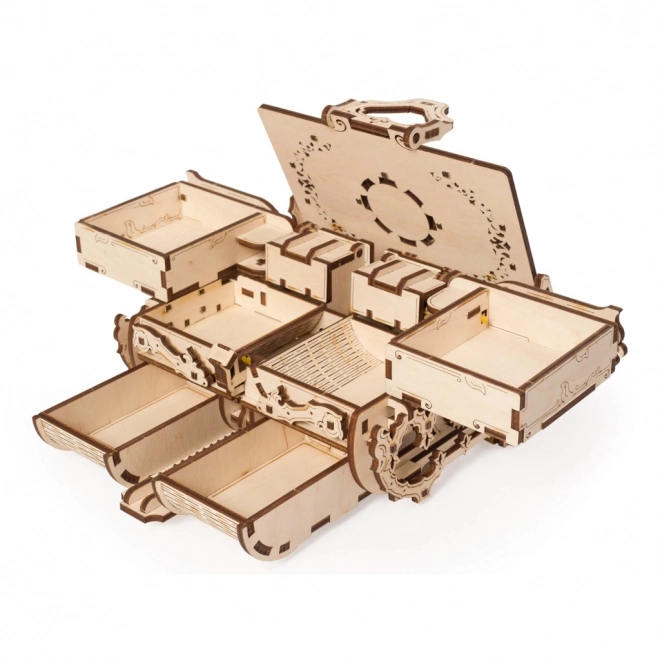 Boîte à bijoux antique puzzle 3D