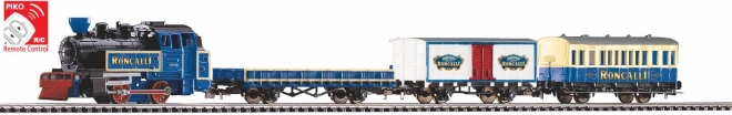 Piko coffret de départ train de cirque Roncalli avec locomotive à vapeur