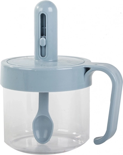 Cuillère intégrée avec dosage coulissant