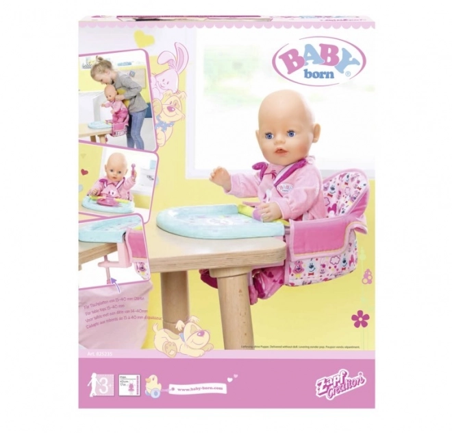 Chaise haute Baby Born