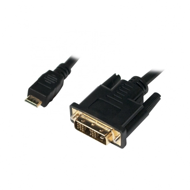 Câble mini HDMI vers DVI-D 2m noir