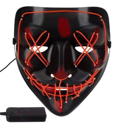 Masque à rétroéclairage LED