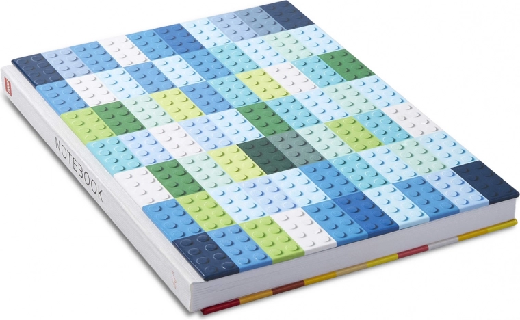 Design LEGO iconique avec gaufrage en relief