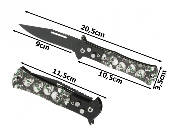 Couteau de poche pliant en acier tactique militaire