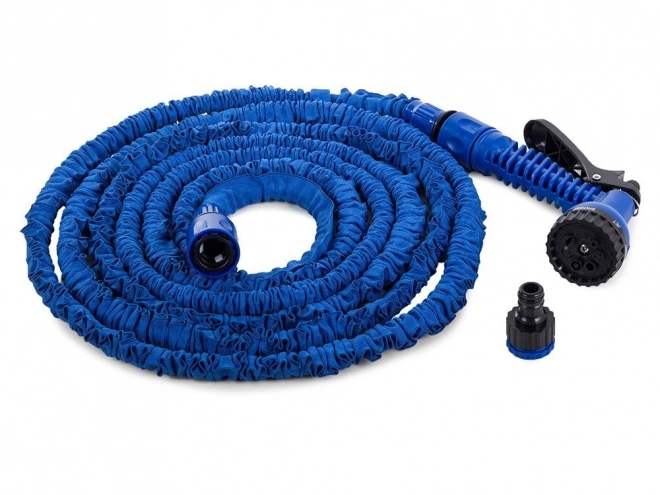 15m tuyau d'arrosage avec pistolet extensible DURABLE – Bleu