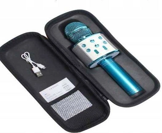 Microphone bluetooth sans fil karaoke avec haut-parleur