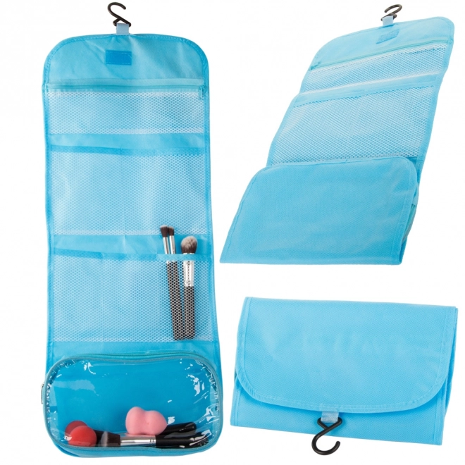 Trousse de toilette pliable avec crochet