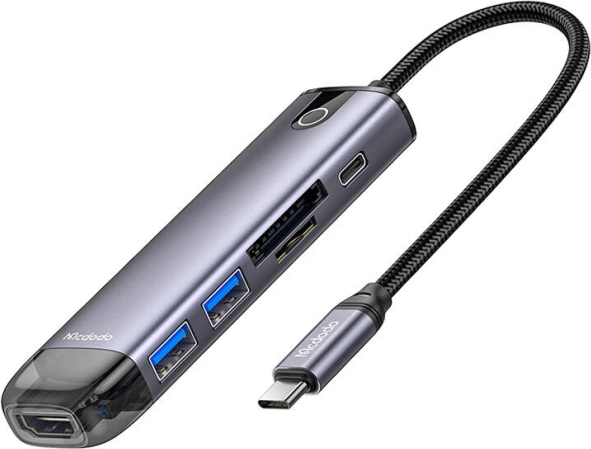 Mcdodo HU-7420 Hub USB-C 6-en-1