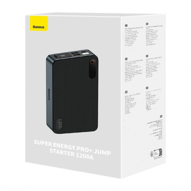 Démarreur de voiture Baseus Black Super Energy Pro+