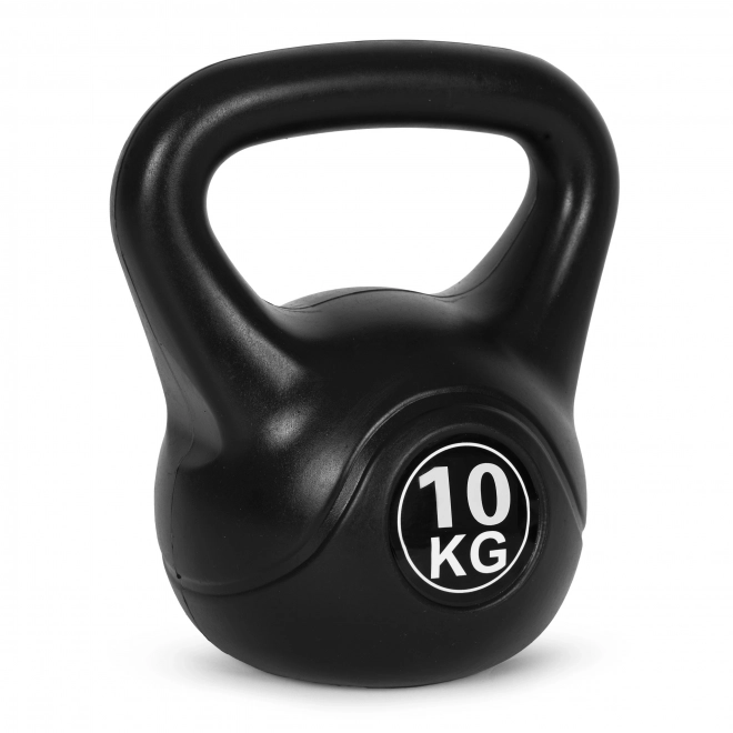 Kettlebell pour l'entraînement noir - 10kg