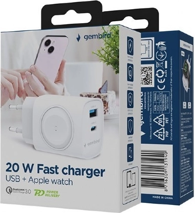 Charge rapide 20 W avec Power Delivery et Quick Charge 3.0