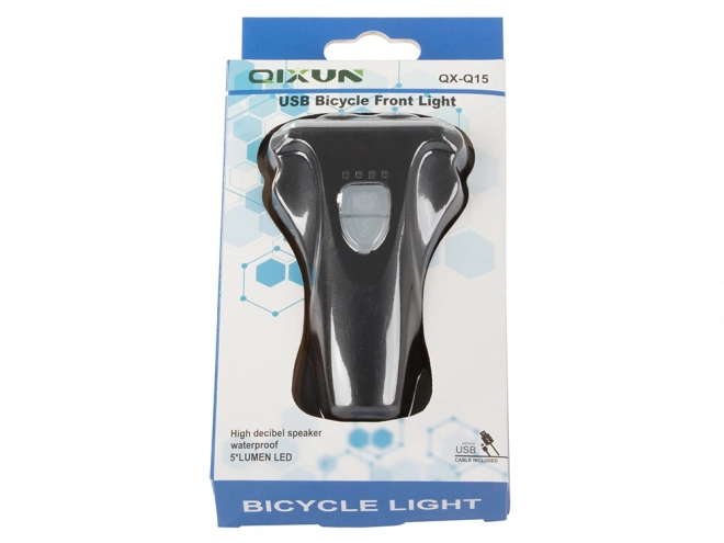 Phare LED avant pour vélo USB