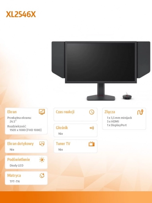 Moniteur BenQ XL2546X 240Hz