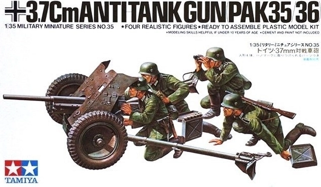 Canon antichar allemand de 37 mm - modèle