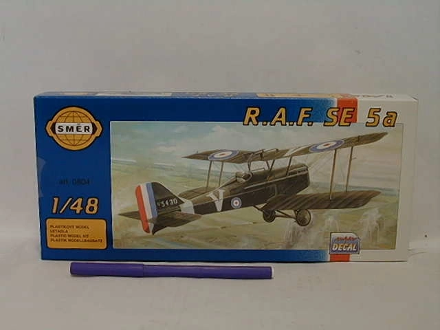 Maquette d'avion R.A.F. SE 5a à l'échelle 1:48