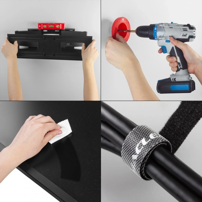 Support pour TV 32-75 pouces, noir