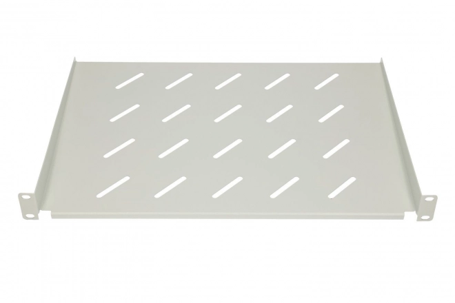 Étagère fixe pour armoires suspendues 1U 300mm 19 pouces gris