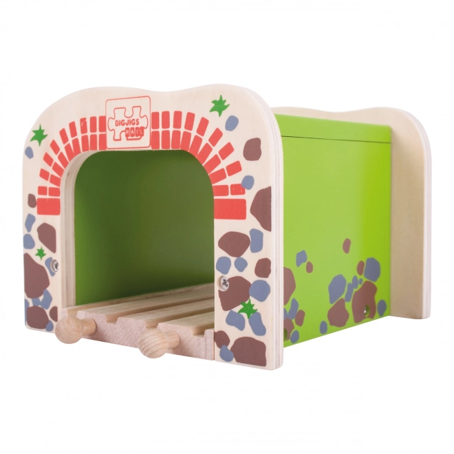 Bigjigs Rail Tunnel ferroviaire double