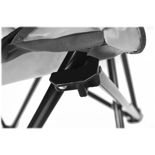 Chaise pliante de pêche / camping - gris