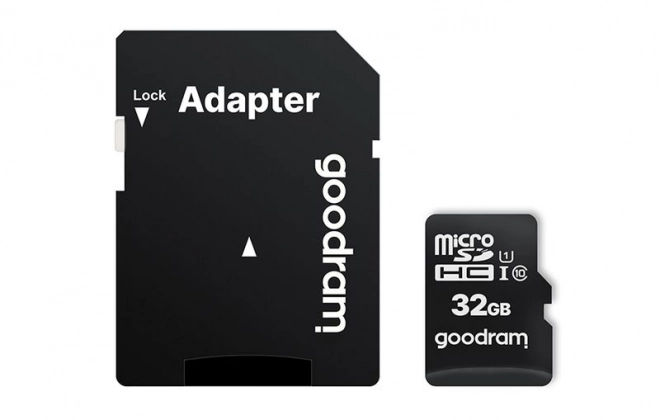 Carte mémoire Goodram microSD 32GB (M1AA-0320R12)