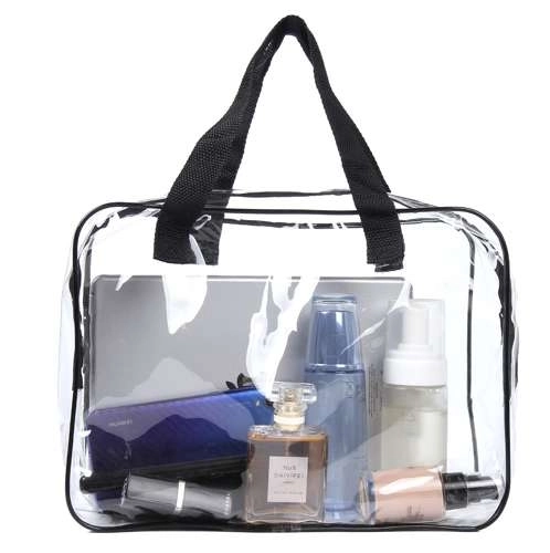 Trousse de toilette transparente 3en1 Soulima 21448