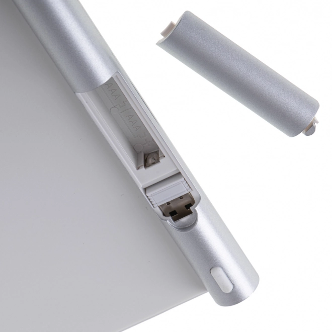 Clavier sans fil pour Smart TV argenté
